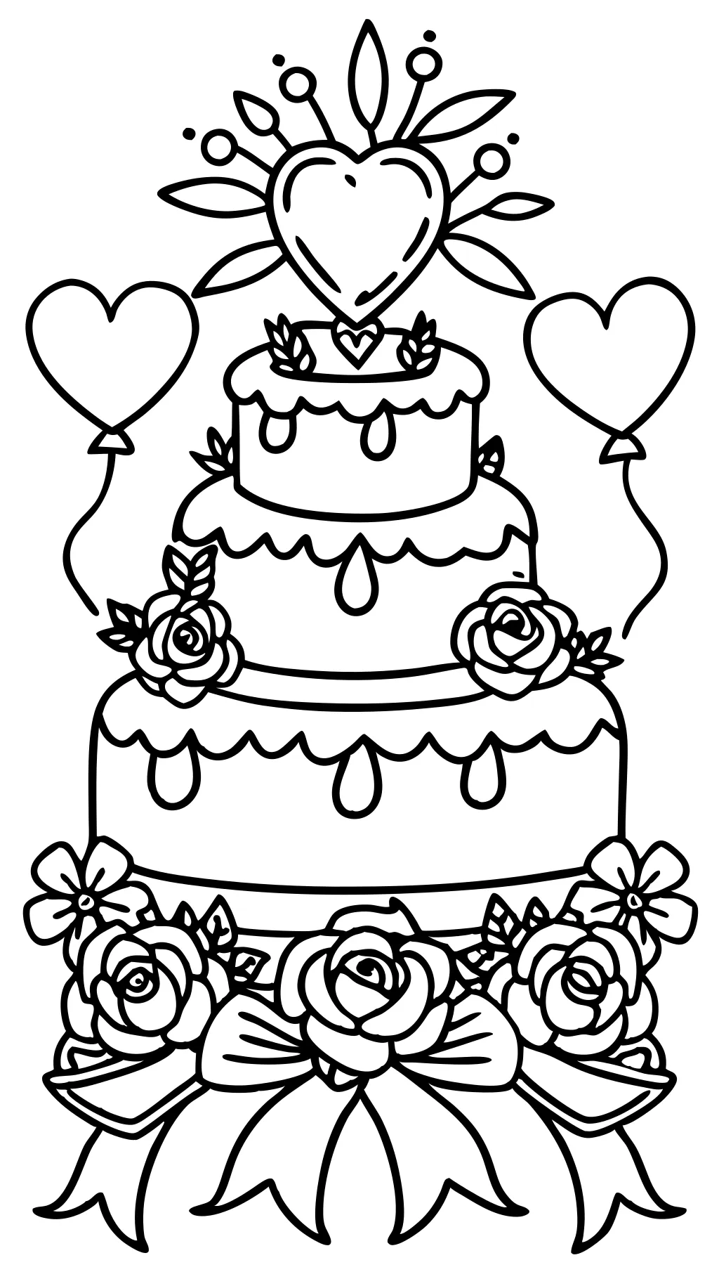 free wedding coloring pages